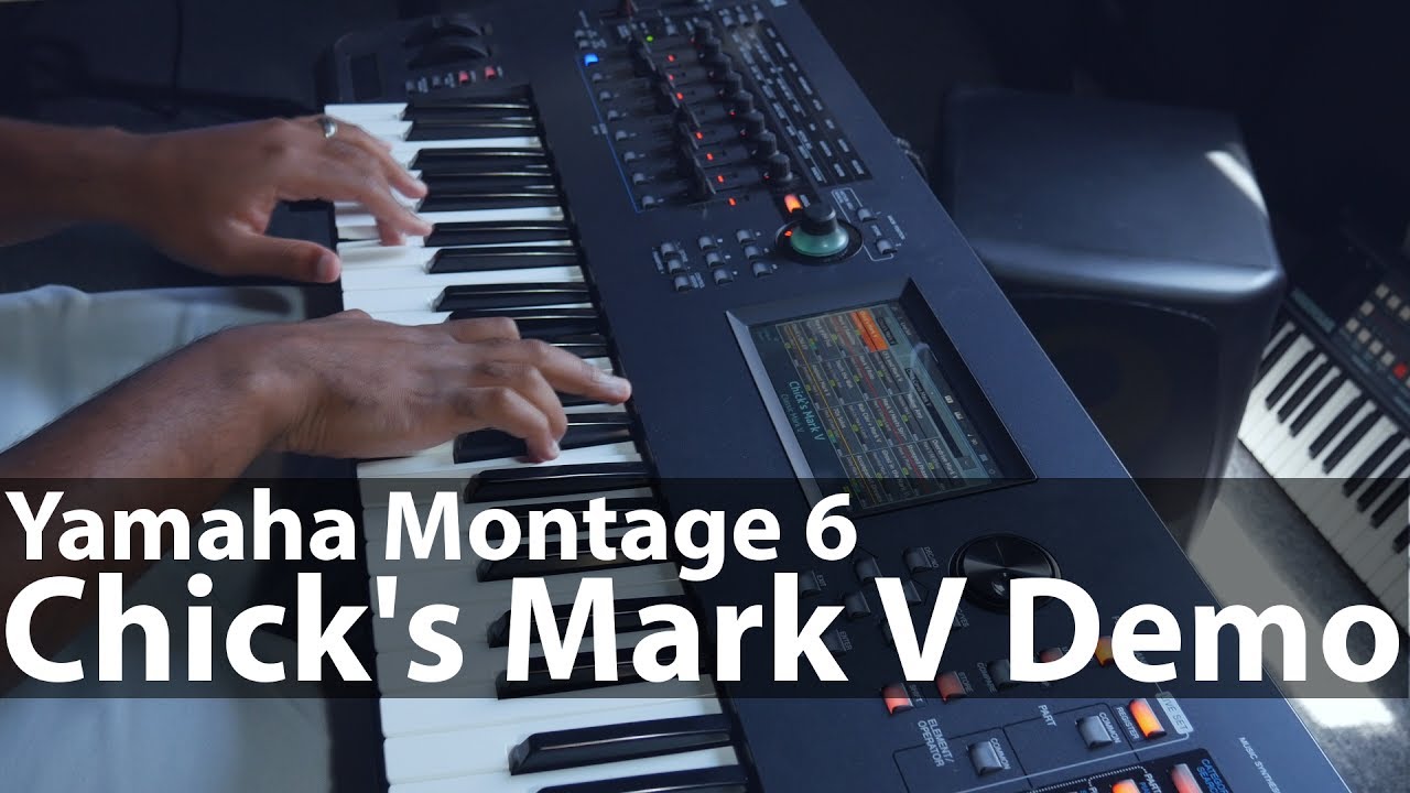 Yamaha Montage: Loading Voice Libraries + Chick Corea's Mark V EP Library Demo