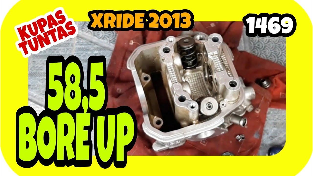 Kupas Tuntas XRide 2013 Bore Up 58,5 Power Besar Sengaja Buat Trabasan - By : SAID MC (+)(28.3.22)