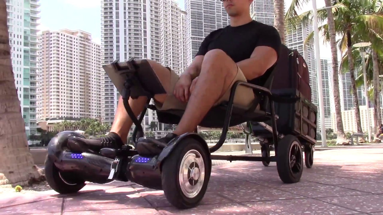 NEW SEATING ATTACHMENT FOR HOVERBOARD - HOVERSEAT XL