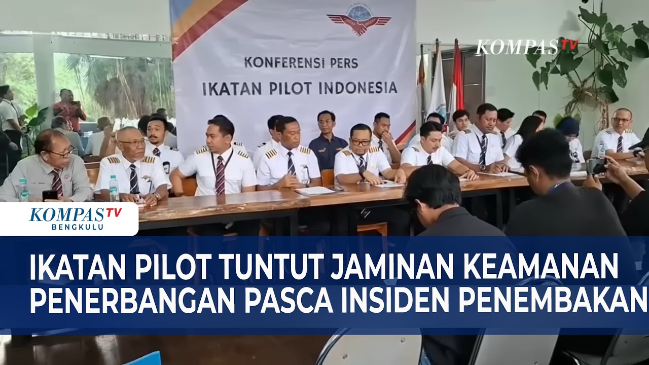 Ikatan Pilot Tuntut Jaminan Keamanan Penerbangan Pasca Insiden Penembakan