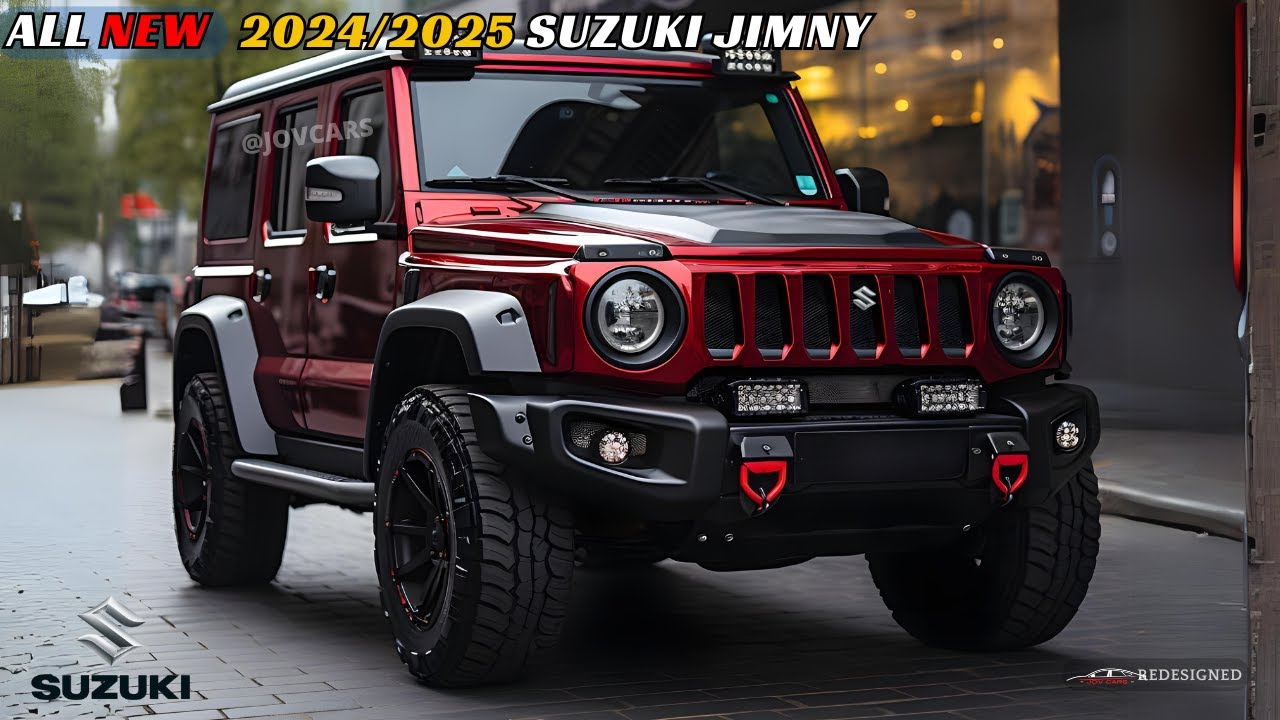 🌟 Discover the All-New: 2025 Suzuki Jimny Sierra 5 Doors Unveiled! Key Features