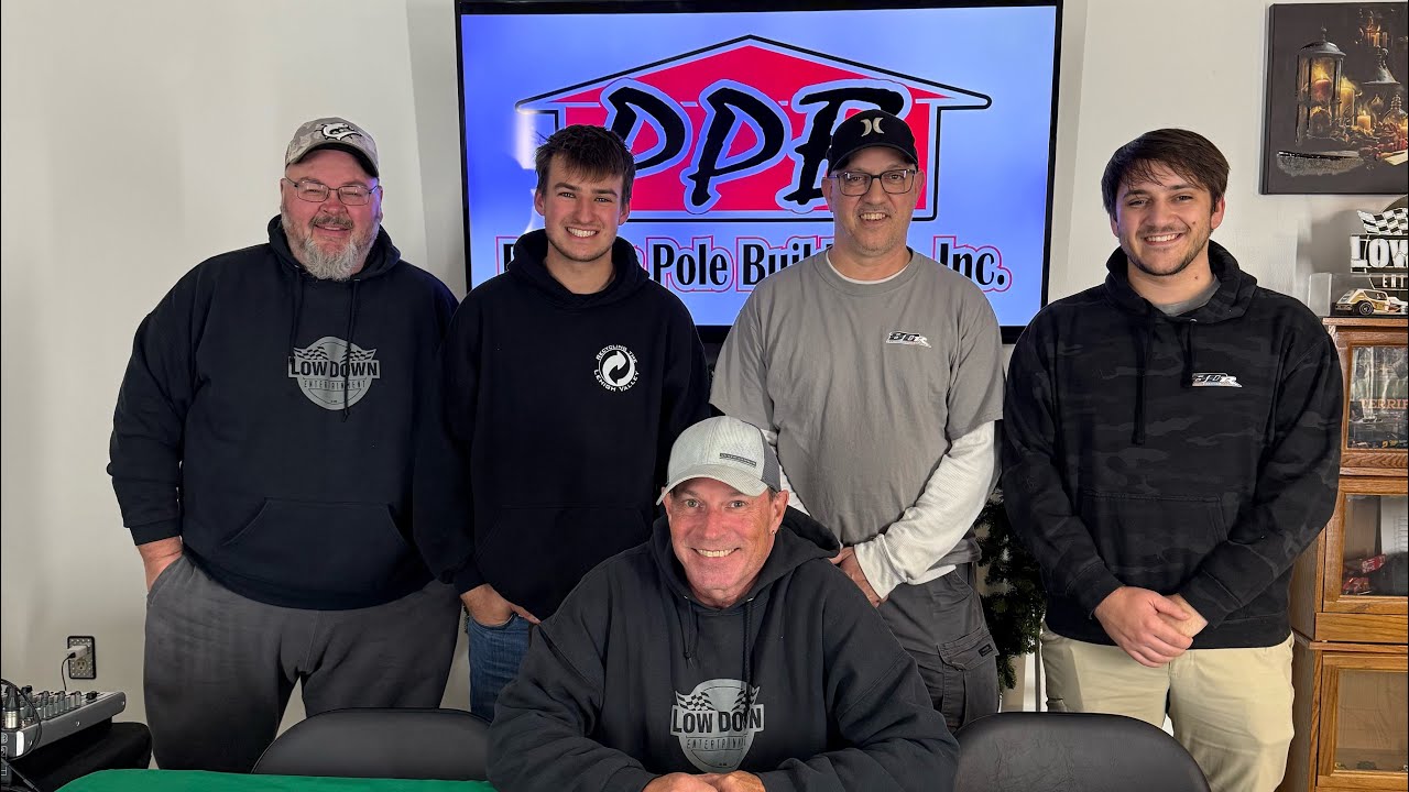 Briggs Danner, Justin Grant, Ryan and Kevin Graver . Talking indoor racing 2026 and 2025 highlights