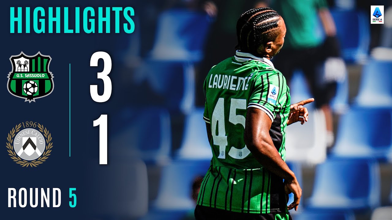 SASSUOLO-UDINESE 3-1 | HIGHLIGHTS | Laurient&eacute; Stars in Emphatic Sassuolo Win | Serie A 2025/26