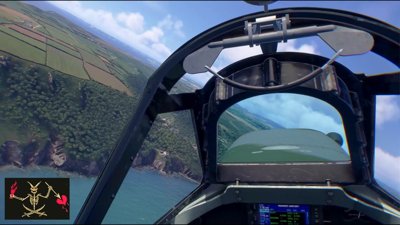 Following A Real Spitfire Startup Procedure In MSFS 2024