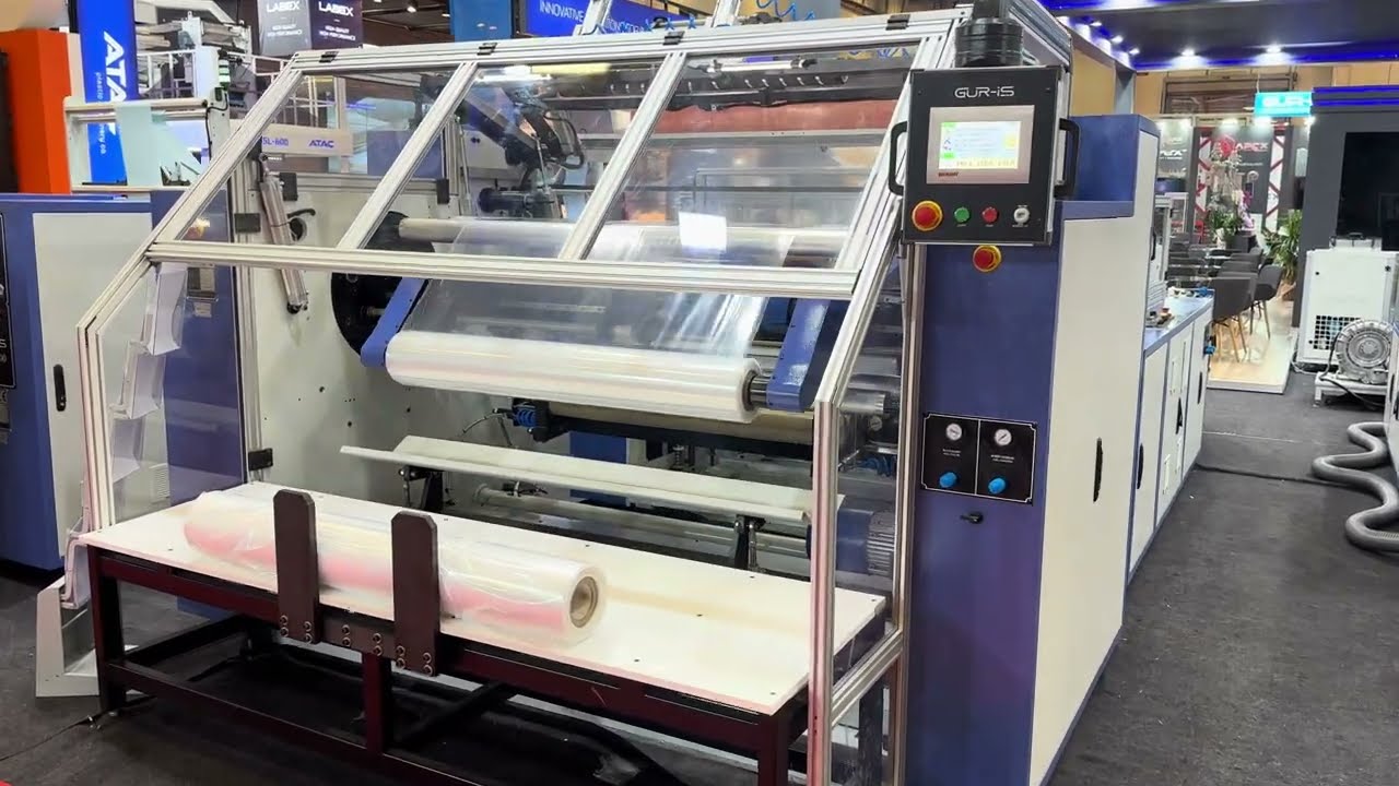 STA-1600 ROLL TO ROLL MACHINE WITH TURRET REWINDER (AUTO-CORE CHANGING) UP TO 130 METER/MINUTE