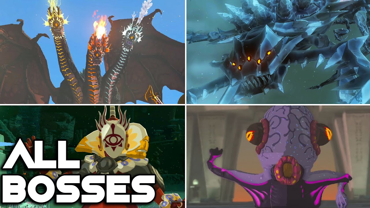 Zelda: Tears of the Kingdom - All Bosses and True Ending