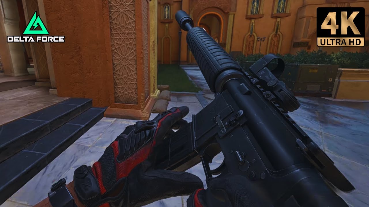 M16A4 | Delta Force Team Deathmatch Gameplay - 4K