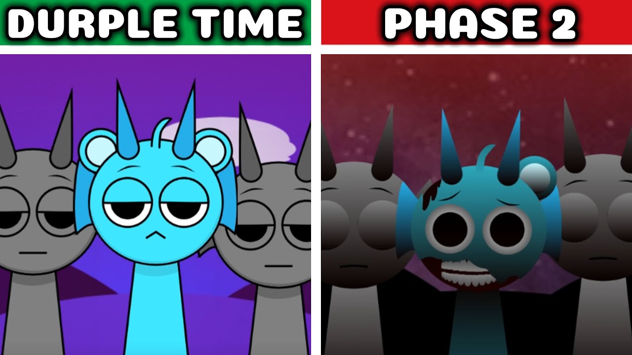 Incredibox Sprunki Durple Time — Phase 1 vs Phase 2: Who Wins?