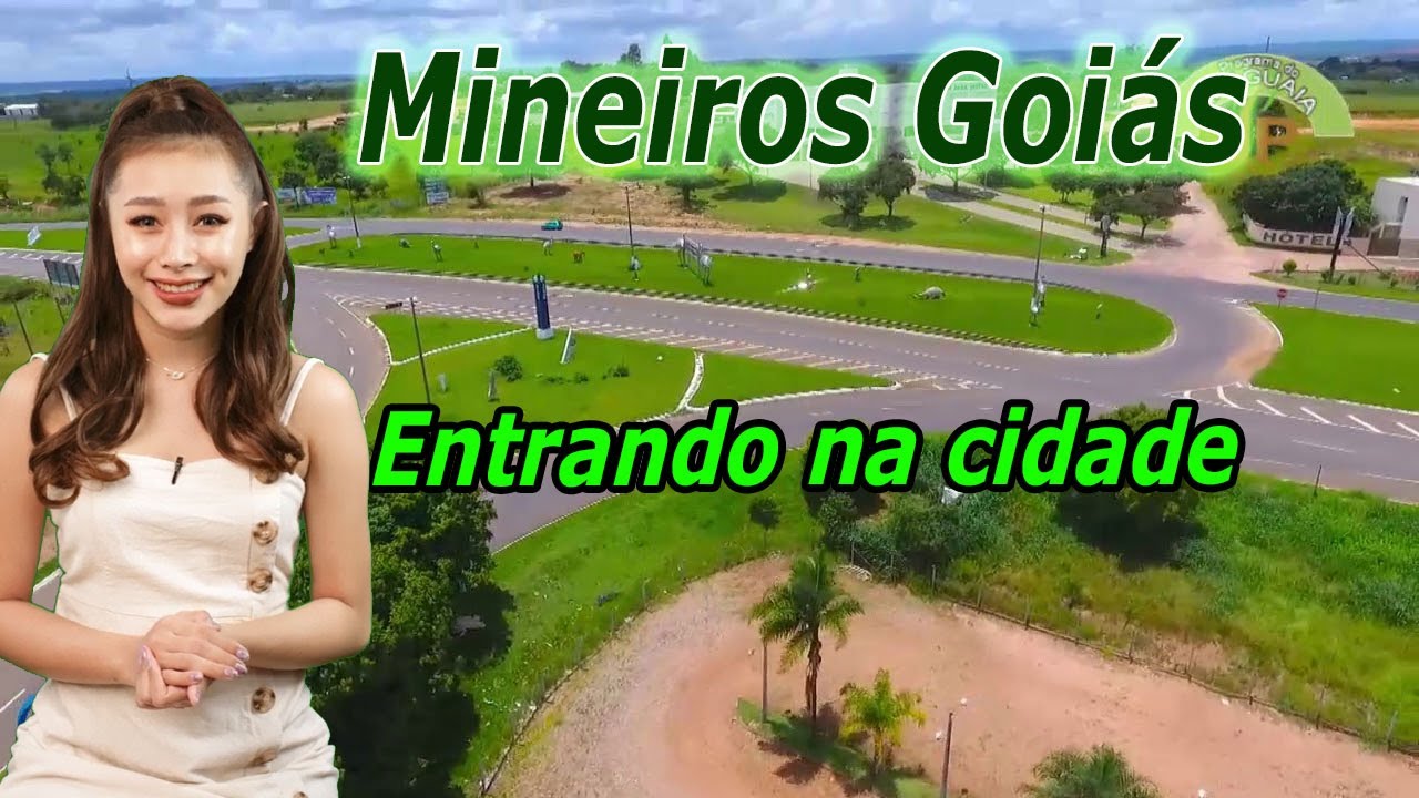 Mineiros Goias - Entrando da cidade