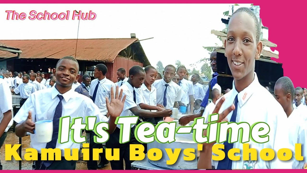 Tea-time @Kamuiru Boys' High School, I'm on Duty