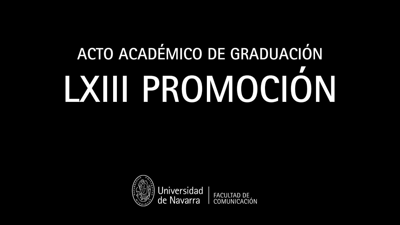 🔴 EN DIRECTO: Graduación Facultad de Comunicación