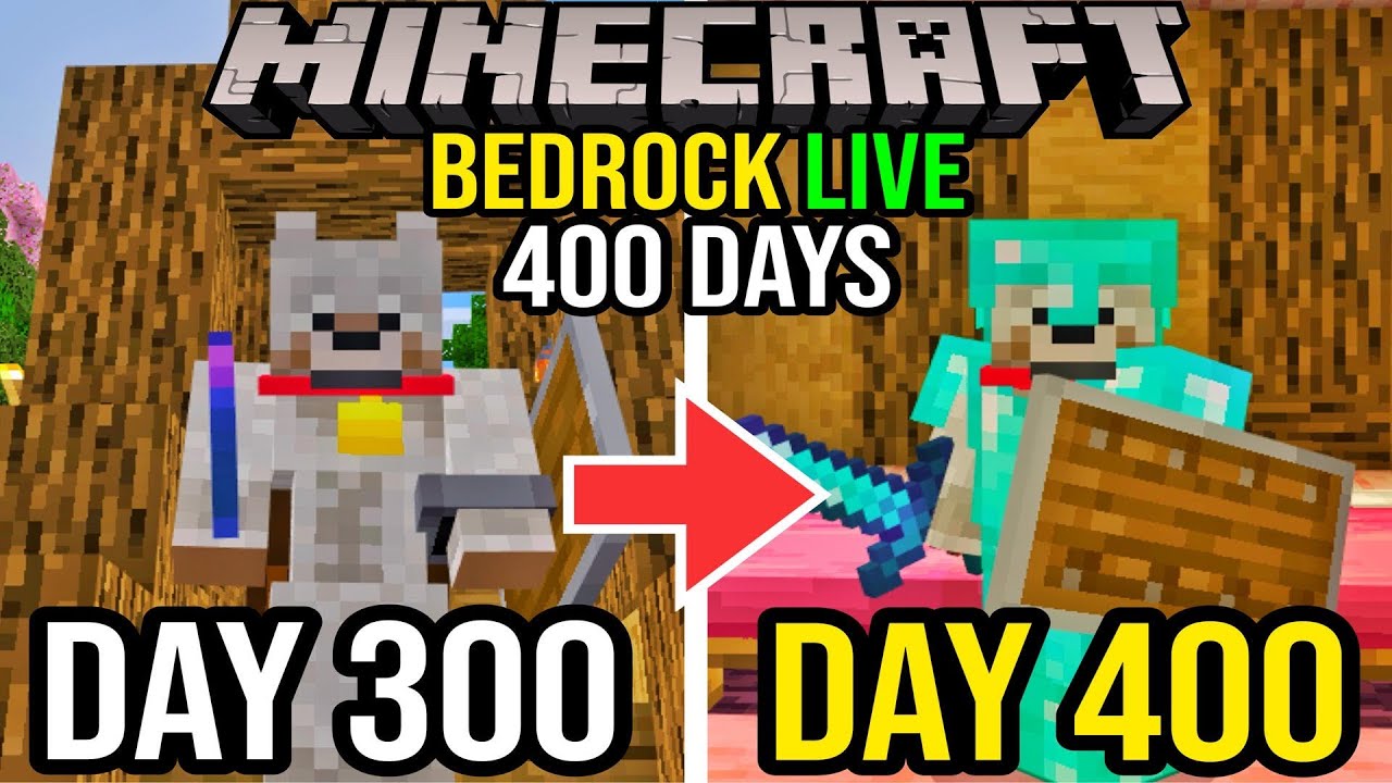 🔴I Survived 500 DAYS In Minecraft LIVE - Whilst Reading ALL Chat! ✨