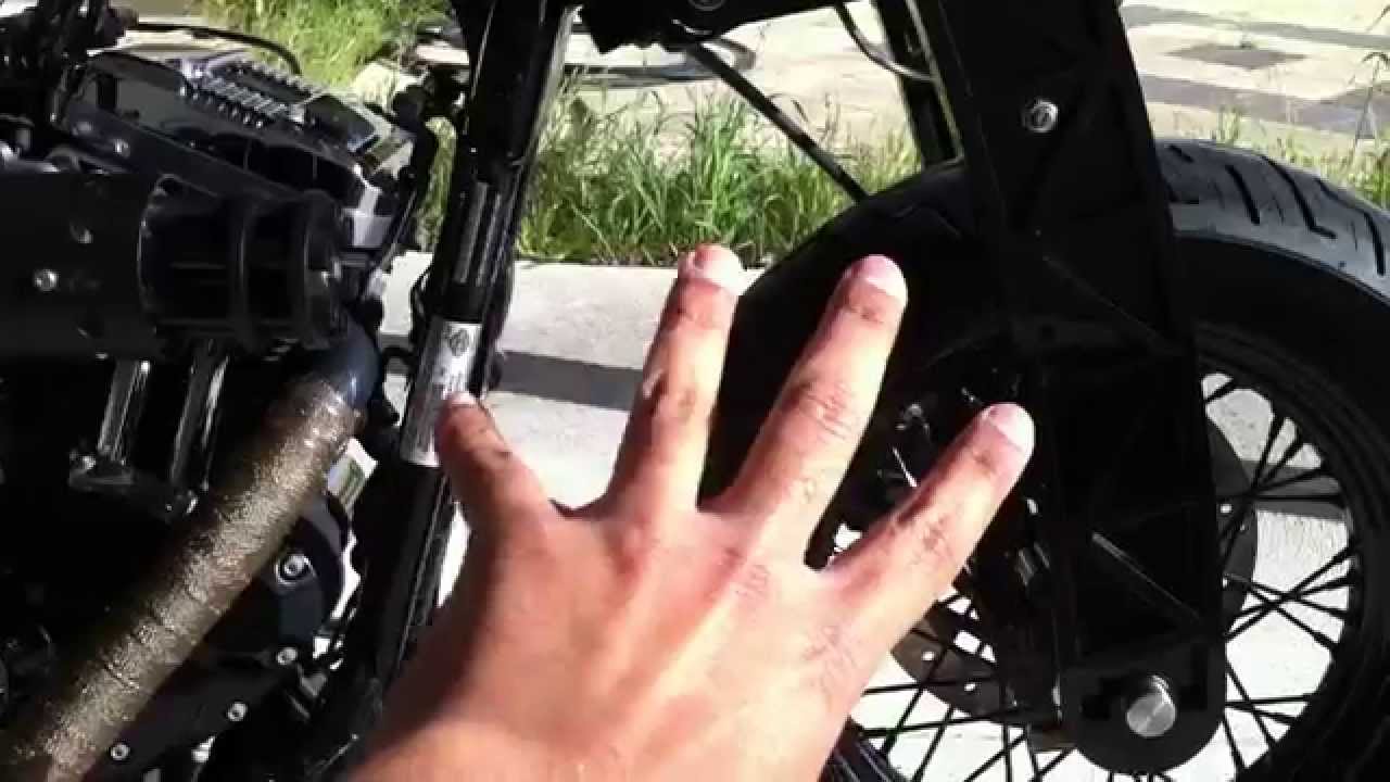 Gatling Gun Harley davidson Sportster 48