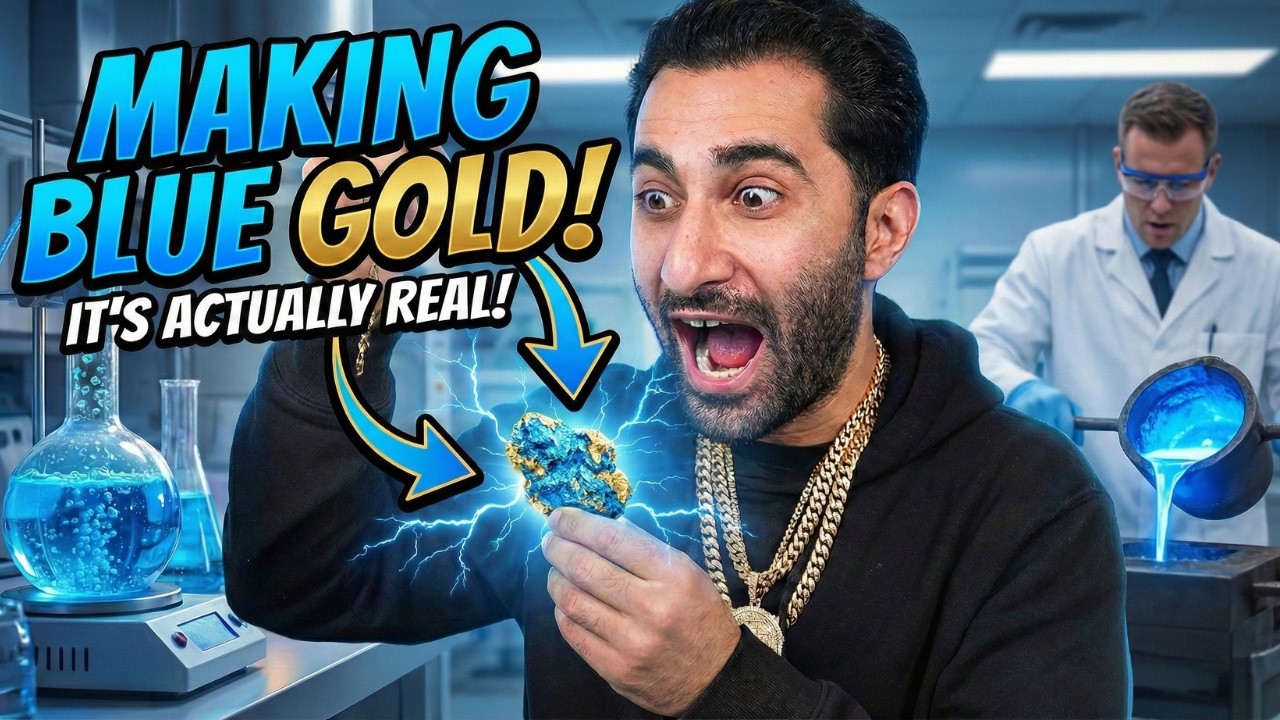 HOW DO YOU MAKE BLUE GOLD
