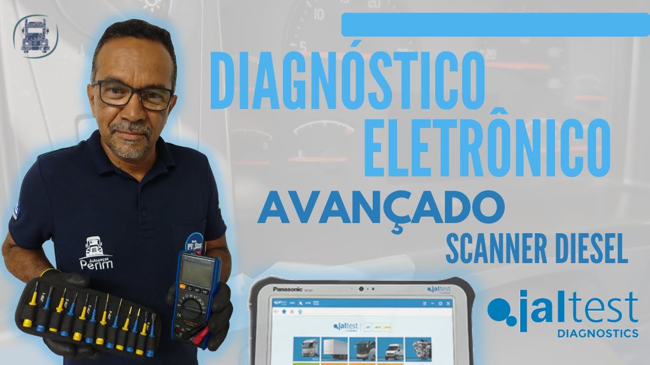 DIAGN&Oacute;STICO ELETR&Ocirc;NICO AVAN&Ccedil;ADO SCANNER DIESEL | JALTEST | MULTIPONTAS