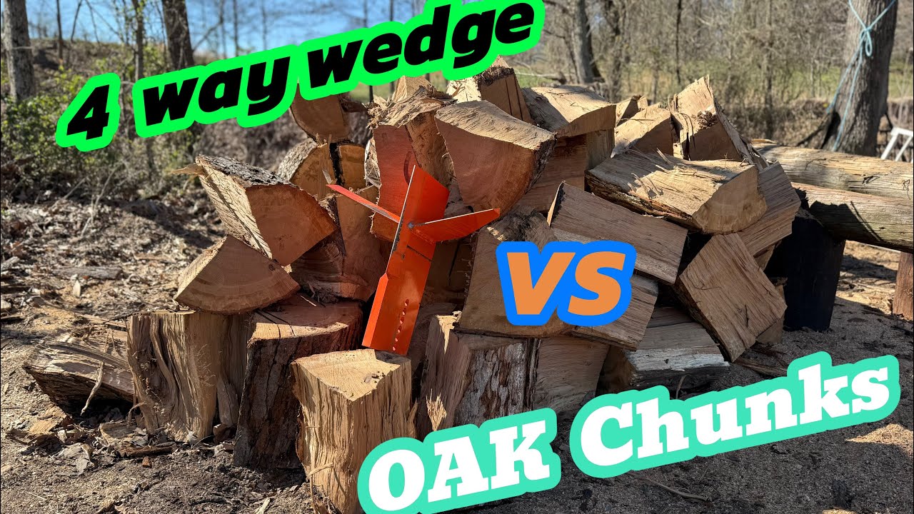 Large Oak pieces on the Eastonmade ULTRA with a 4 WAY WEDGE⁉️