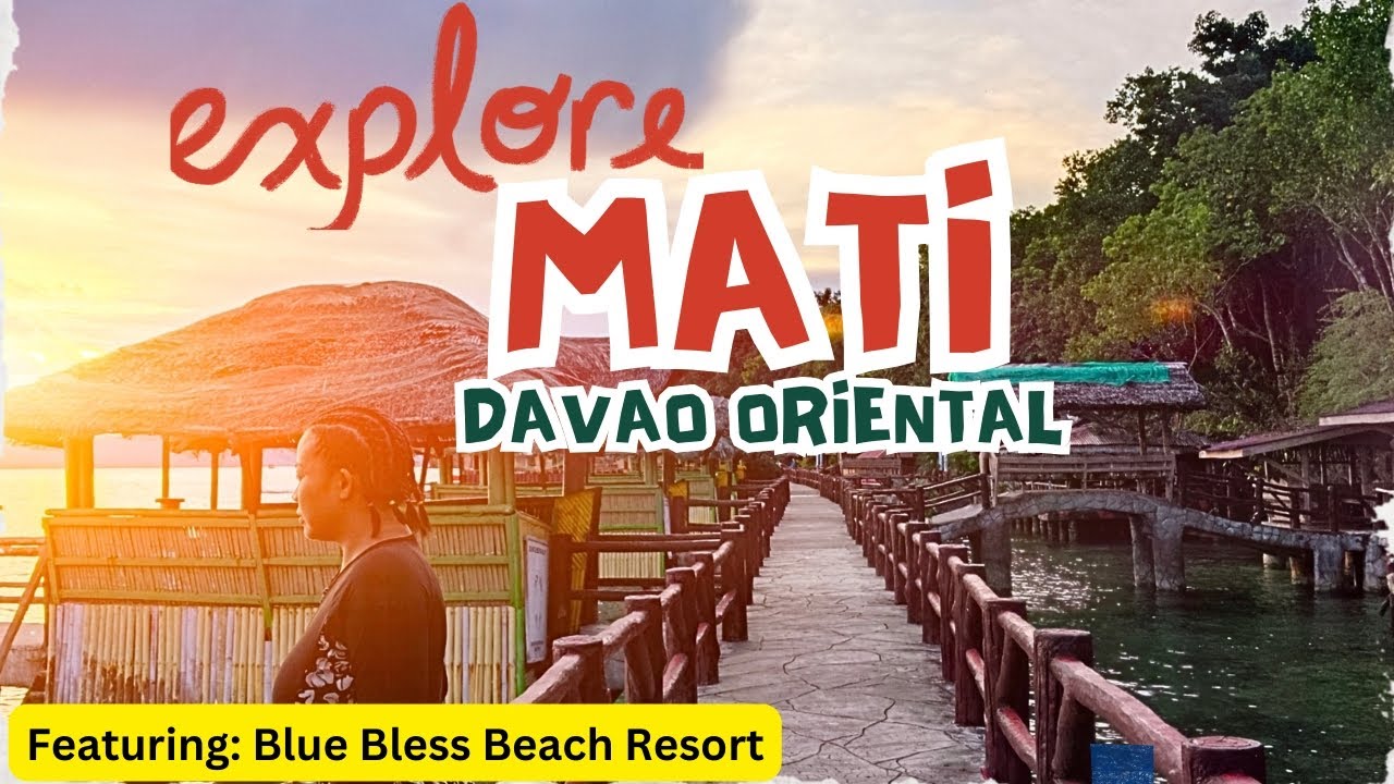 Exploring Mati,Davao Oriental featuring Blue Bless Beach Resort. Clear Blue Waters and Great Food!