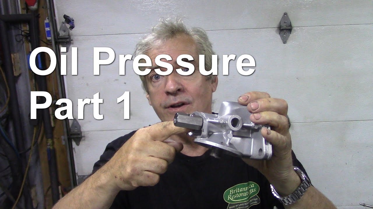 Oil pressure Part 1