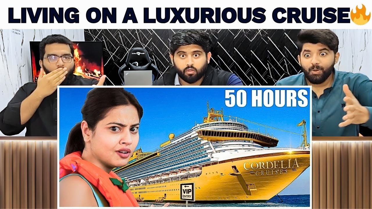 Reaction On Cordelia Cruise Luxury Ship | शानदार सफर | Nishu Tiwari | Pakistani Reaction 🔥