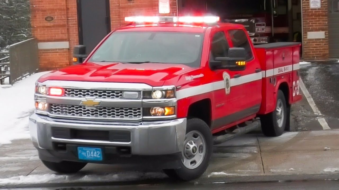 Whitman, MA Fire Department Car 3 & Ambulance 248 Responding