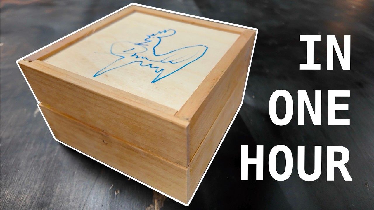 I Built a Puzzle Box in 1-HOUR