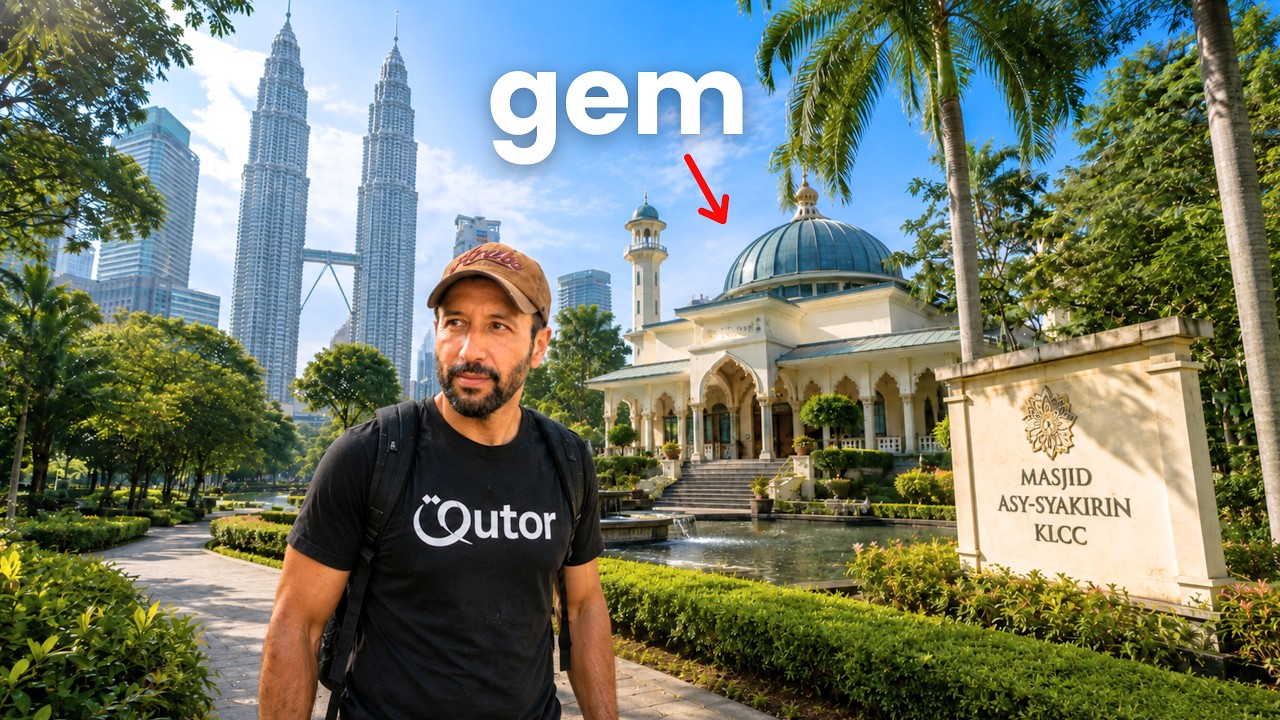 I Discovered a Hidden Mosque Near the Twin Towers | Muslim Travel Vlog