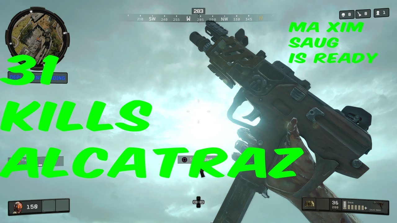 My Unrivalled Saug | 31 Kills Blackout Alcatraz Gameplay