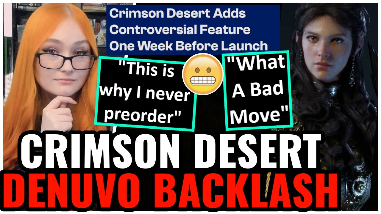 Gamers FURIOUS As Crimson Desert Quietly Adds Denuvo, Game Looks GREAT But This Is Sus AF