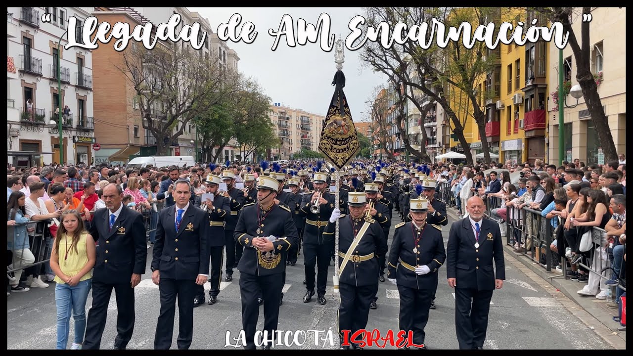 Llegada de AM Encarnación a San Benito 2023 | Hermandad San Benito
