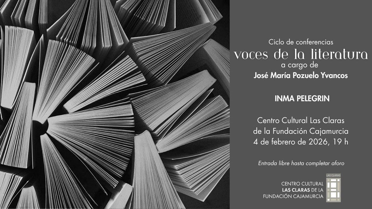 Voces de la Literatura 2026 - Inma Pelegrín