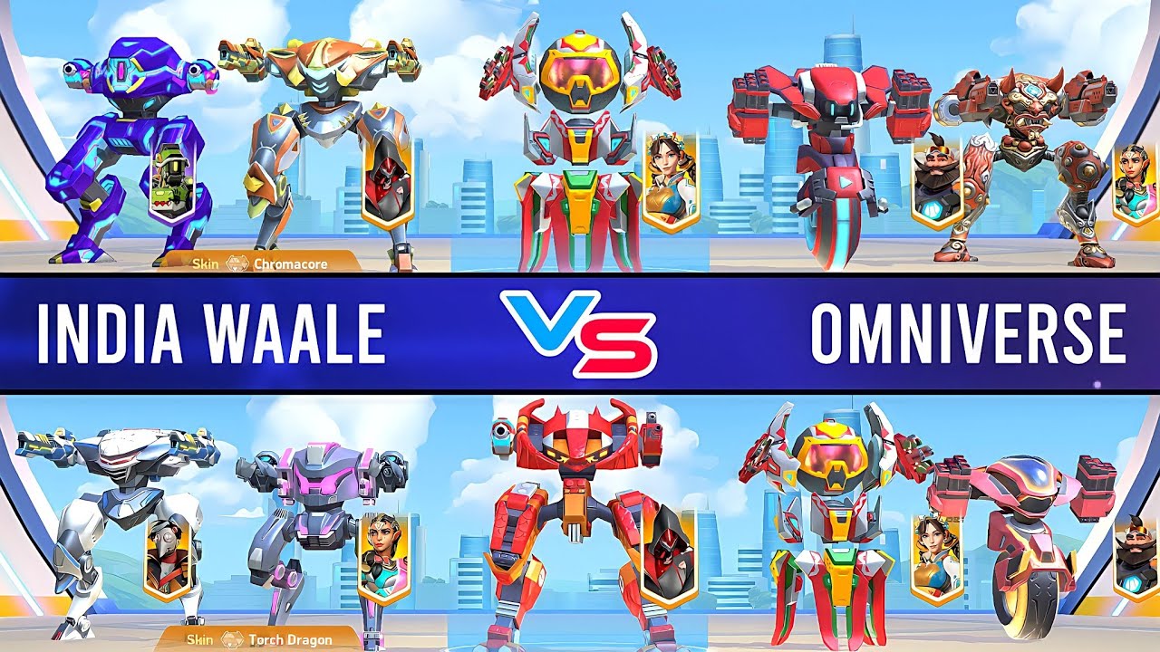 @IndiaWaaleMechArena VS Omniverse - Mech Arena