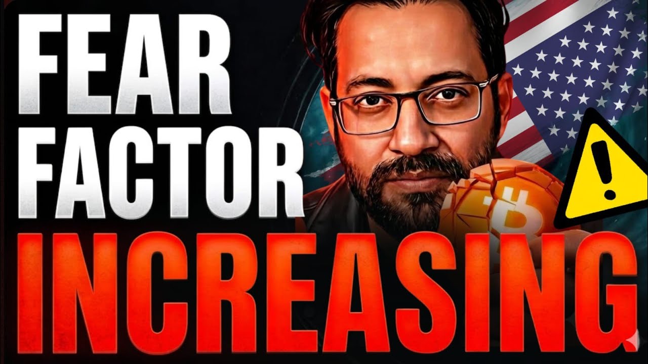 FEAR FACTOR INCREASING ? - Latest Crypto Market News Today - BTC-ETH Analysis