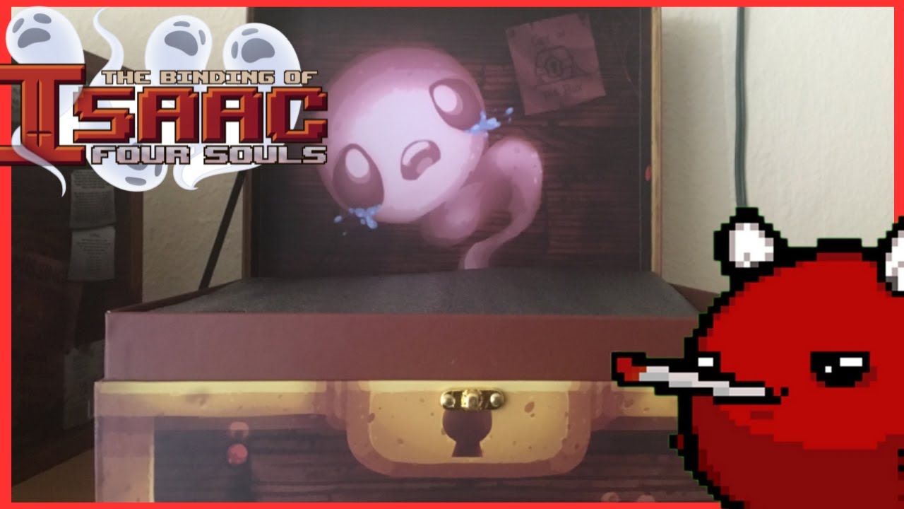 Unboxing The Binding of Isaac Four Souls ultimate Collector's Box