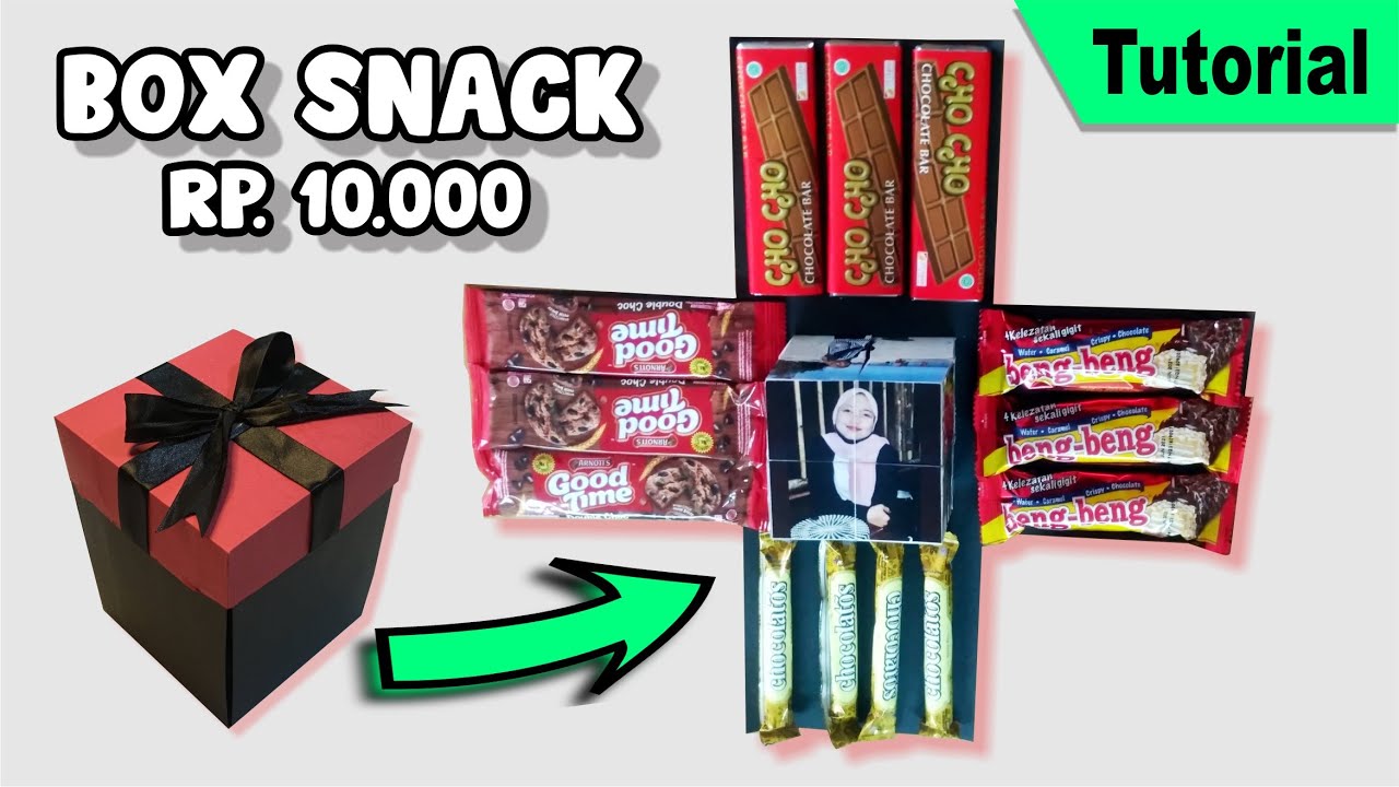 DIY Snack Box | Kado Kekinian | Birthday Surprise