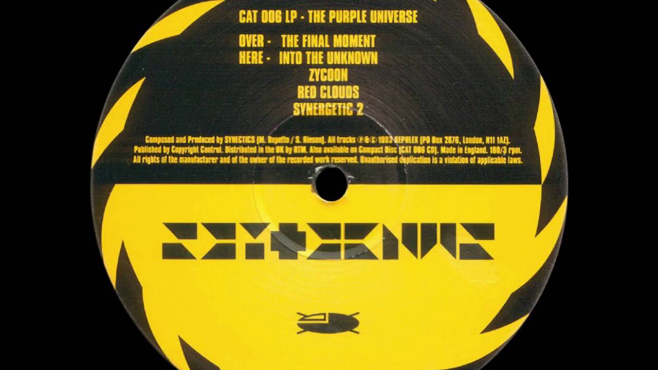 Synectics - Into The Unknown [Rephlex]