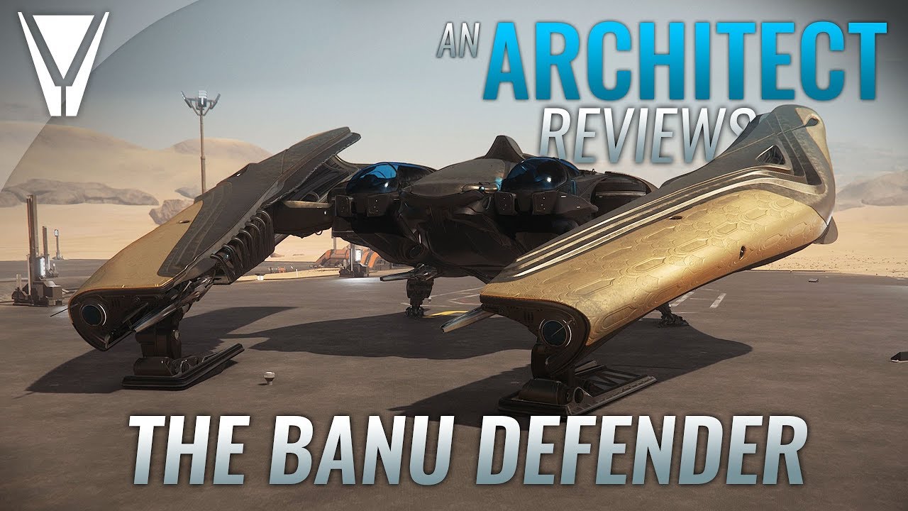 Архитектор рассматривает Banu Defender [Star Citizen]