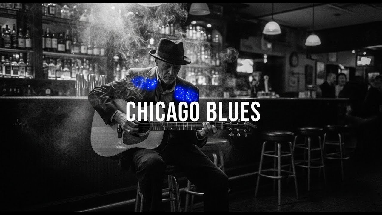 Chicago Blues – Slow Blues Playlist | Muddy Waters & Buddy Guy Inspired