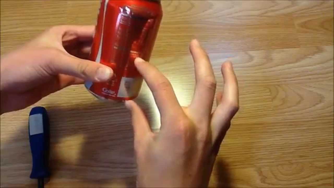 Soda Can Refill Trick Tutorial