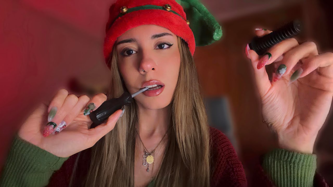 ASMR Santa’s Elf Fixes You (You Are A Toy) 