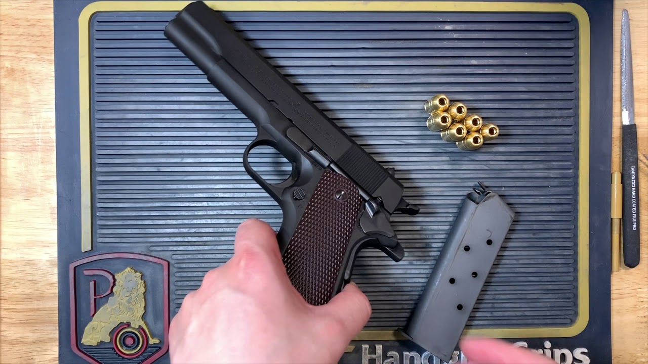 CAW M1911A1 レビュー(発火あり)