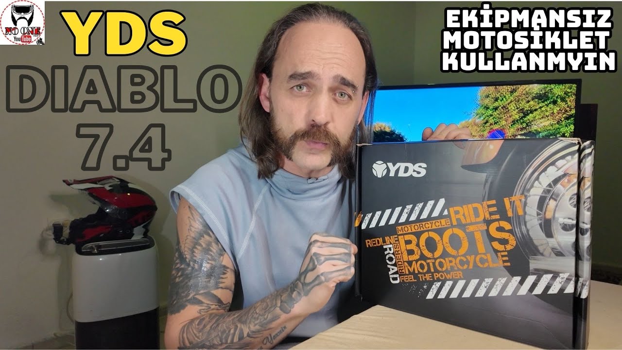 FIYAT PERFORMANS MI? 5 DK'DA YDS DIABLO 7.4 YAZLIK MOTOSİKLET BOTU İNCELEMESİ