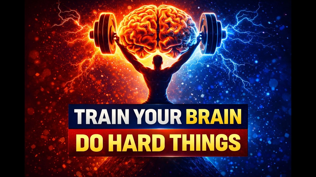How to Train Your Brain to Do Hard Things (Science-Backed Method)