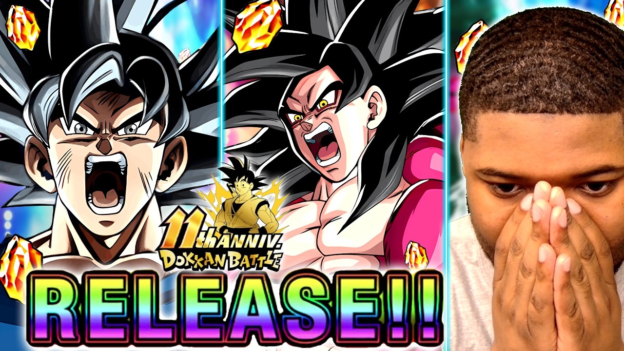 The CRAZIEST LR UI Goku/SSBE Vegeta & LR SSJ4 Goku/Vegeta 11th Anniversary Summons EVER!