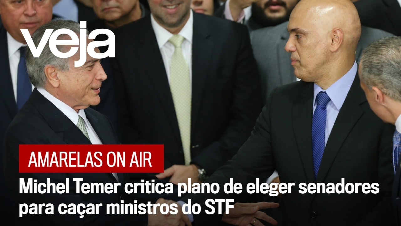 Michel Temer critica plano de eleger senadores para caçar ministros do STF