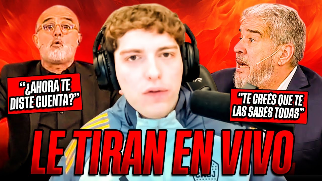 PERIODISTAS DE ESPN ATACAN A DAVO EN VIVO