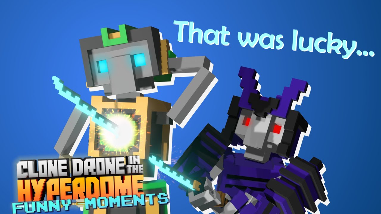 Clone Drone in the Hyperdome FUNNIEST Moments - Part 2