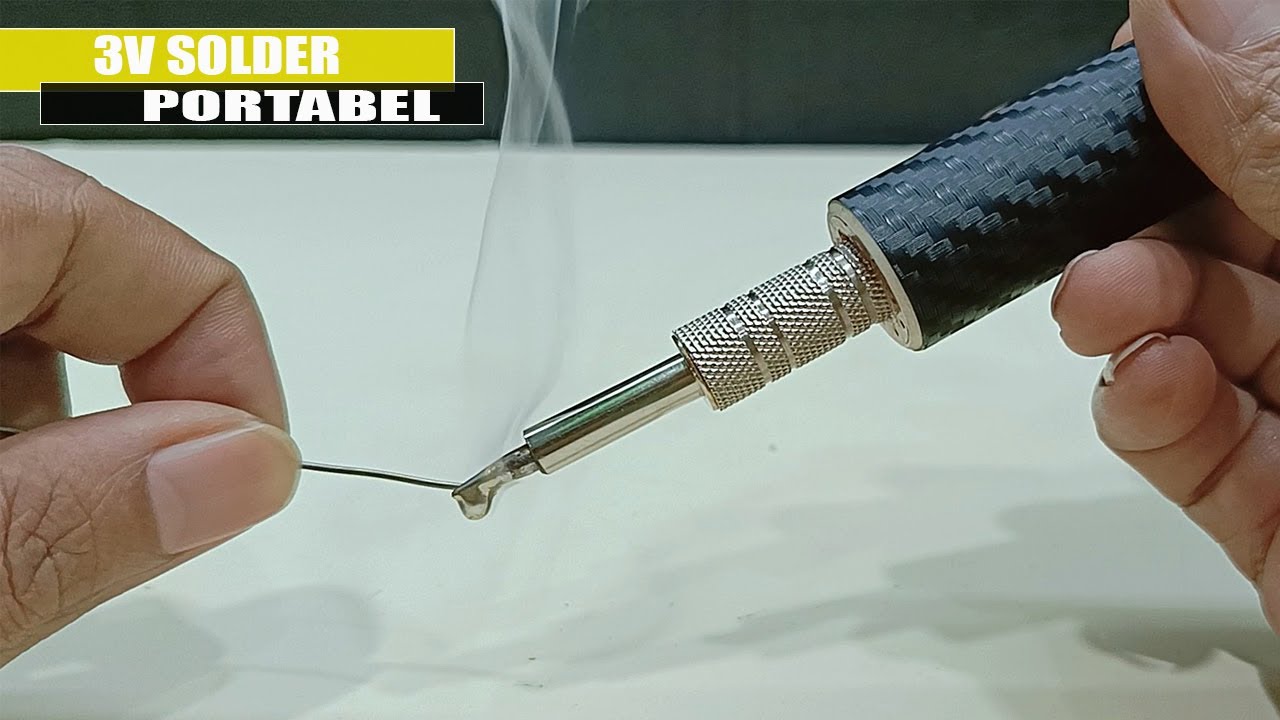 Membuat Solder Tanpa Kabel (Solder Portabel) D. I. Y