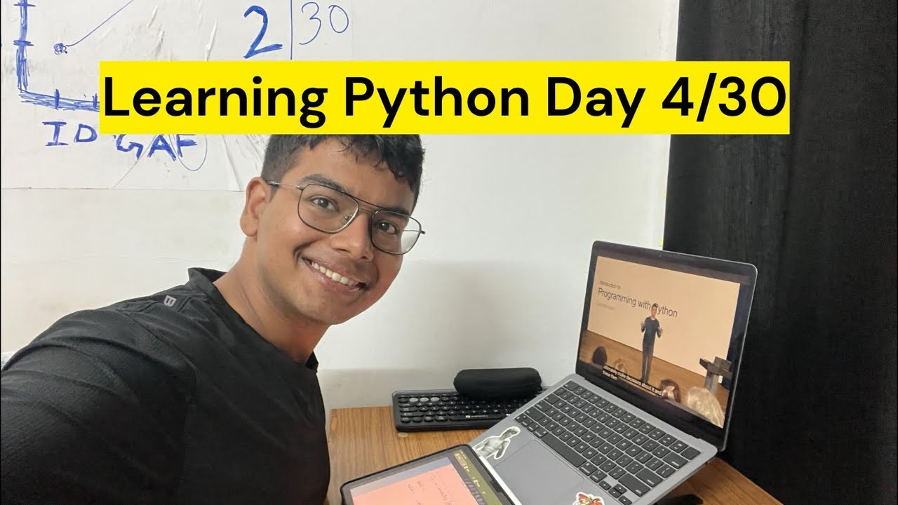 Learning Python Challenge Day 4/30