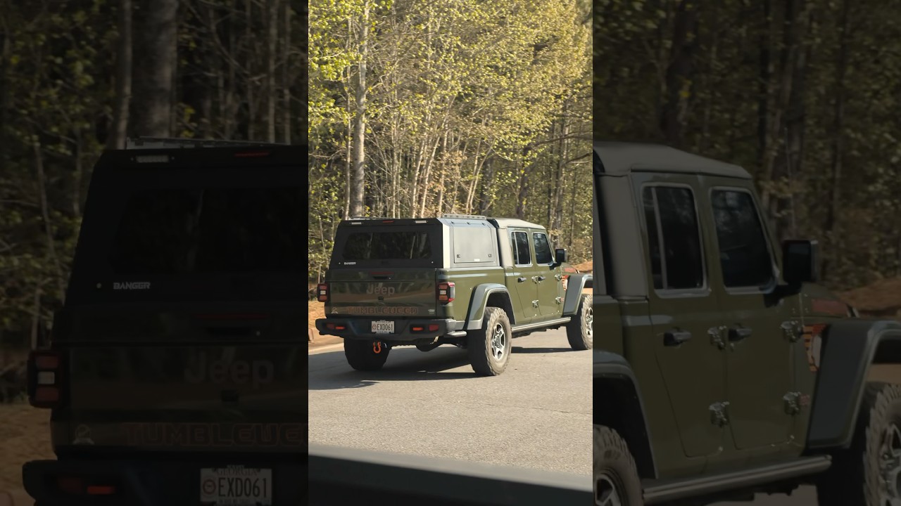 Banger Mk 2 Camper top on Soft Shell Gladiator Mojave edition