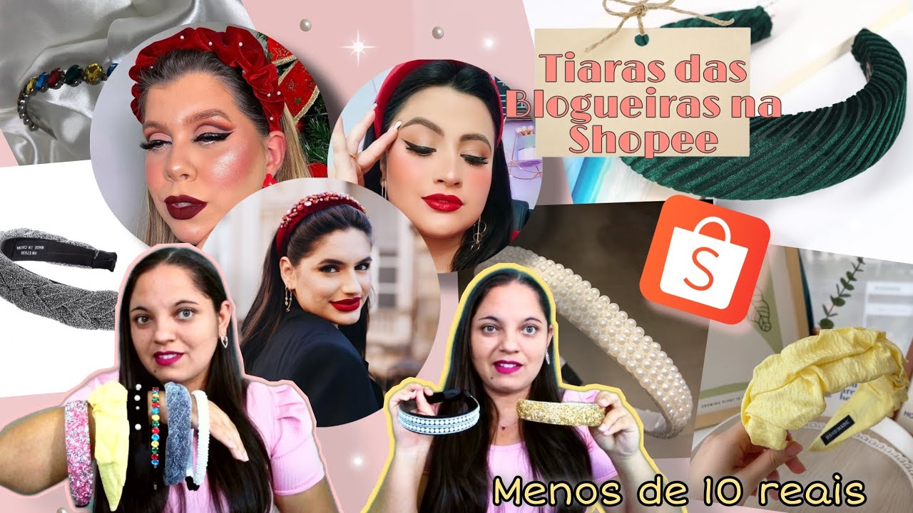 COMPREI TIARAS NA SHOPEE #2 💖*Tiaras das Blogueiras*